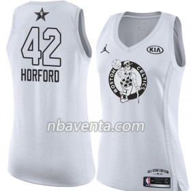 Camiseta Mujer Boston Celtics Al Horford 42 2018 All Star Jordan Brand Blanco Swingman